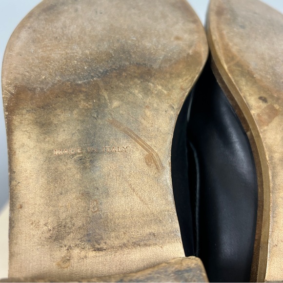 EVERLANE The Modern Loafer Black Leather‎ Size 8 Classic Career - Picture 7 of 7